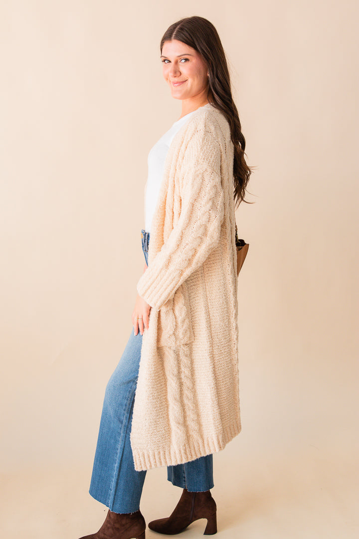 Lenora Open Front Duster Cardi