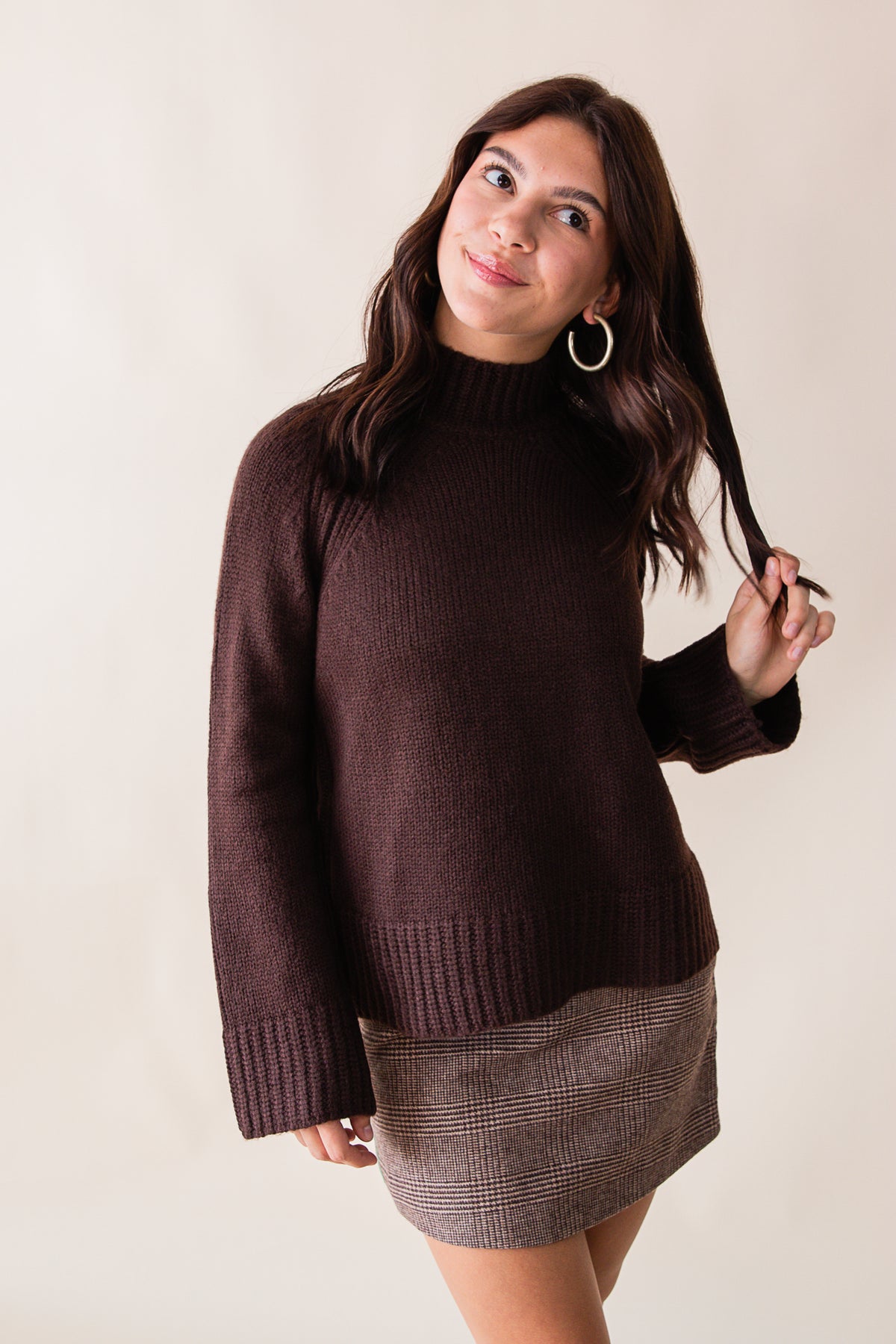 Emerge Funnel Neck Sweater