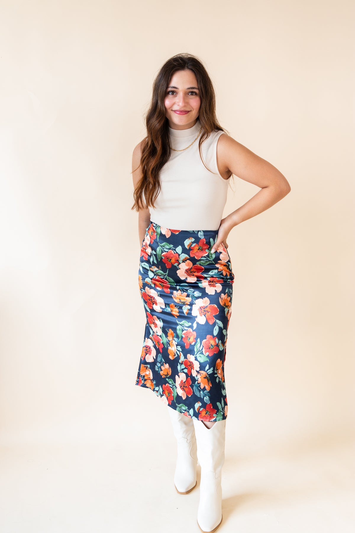 Style Icon Midi Skirt