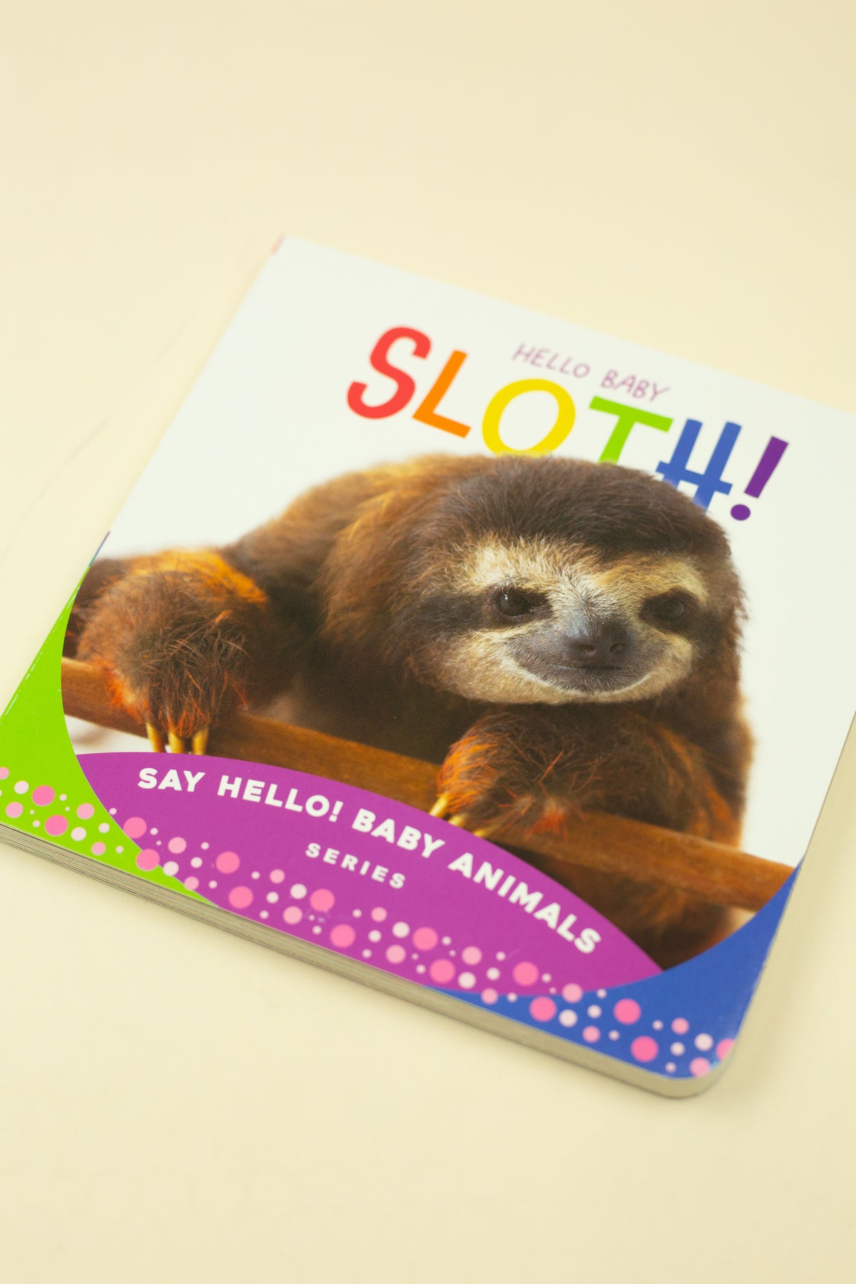 Hello Baby Sloth Board Book