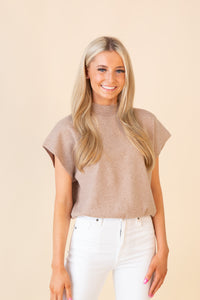 Polly Mock Neck Top