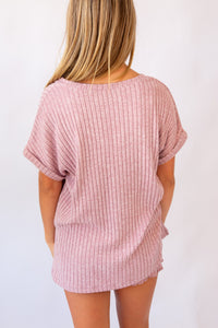 Take It Easy Rib Tunic