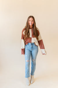 Rossi Blocked Sweater