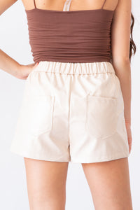 Vince Leather Short