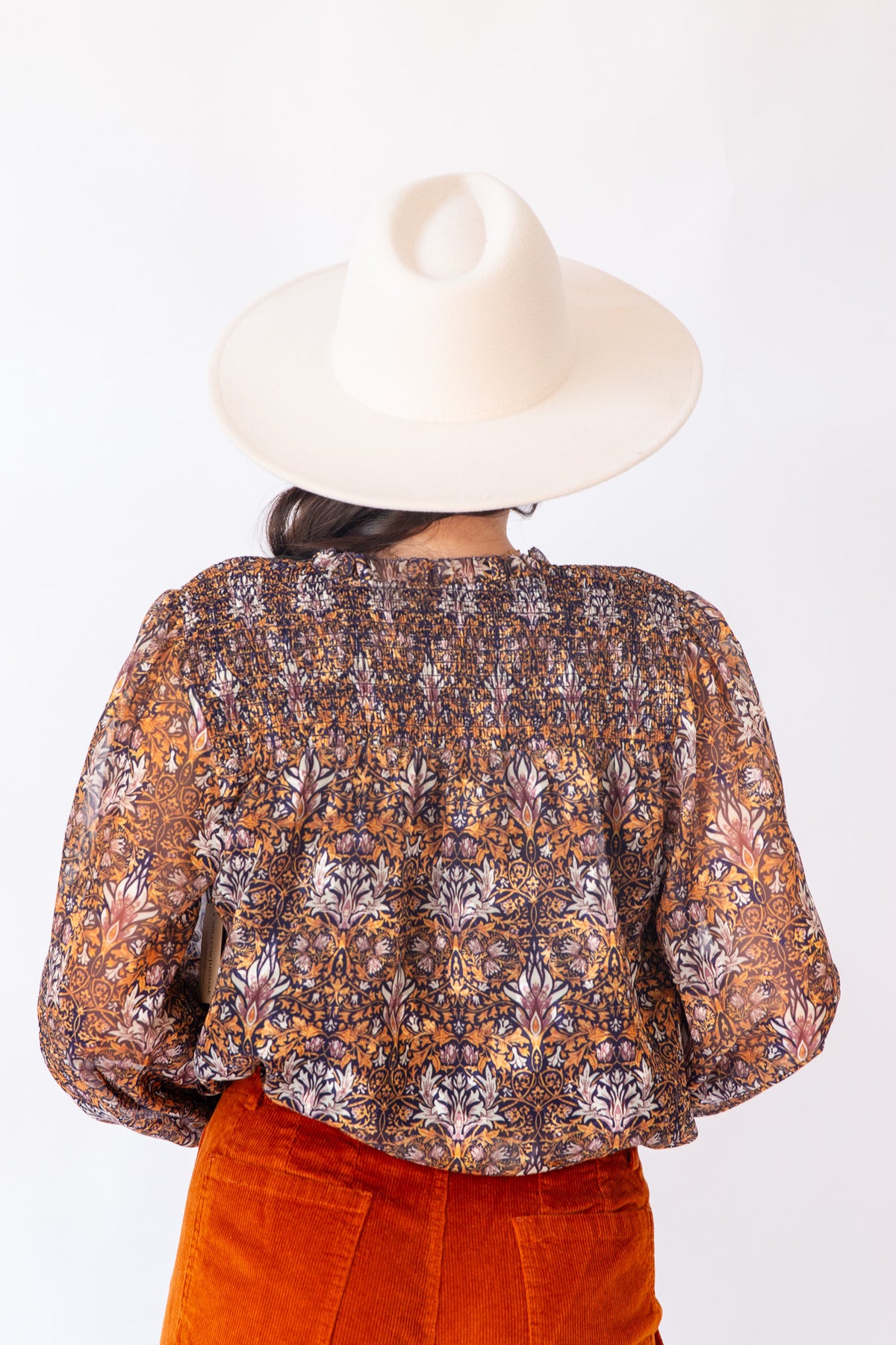 Wylie Split Neck Blouse