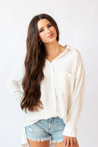 Run Free Button Down Shirt