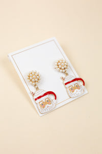Noelle Enamel Christmas Earrings