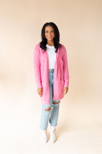 Two Pocket Open Front Cardigan