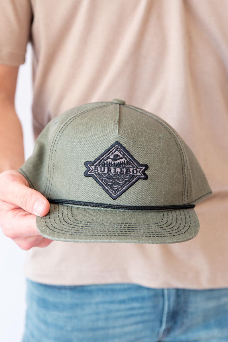 Signature Logo Cap Dark Moss