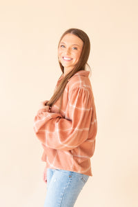 Overland Plaid Blouse
