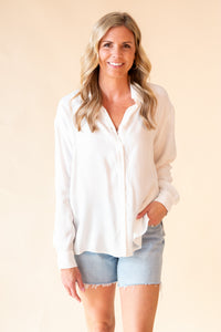 Freely Button Down Blouse