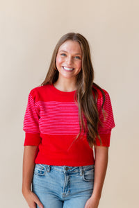 Pierre Short Sleeve Sweater