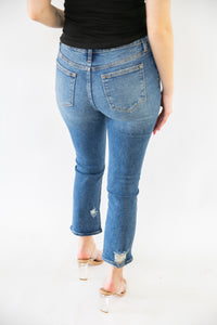 Stevie Crop Straight Leg Jeans