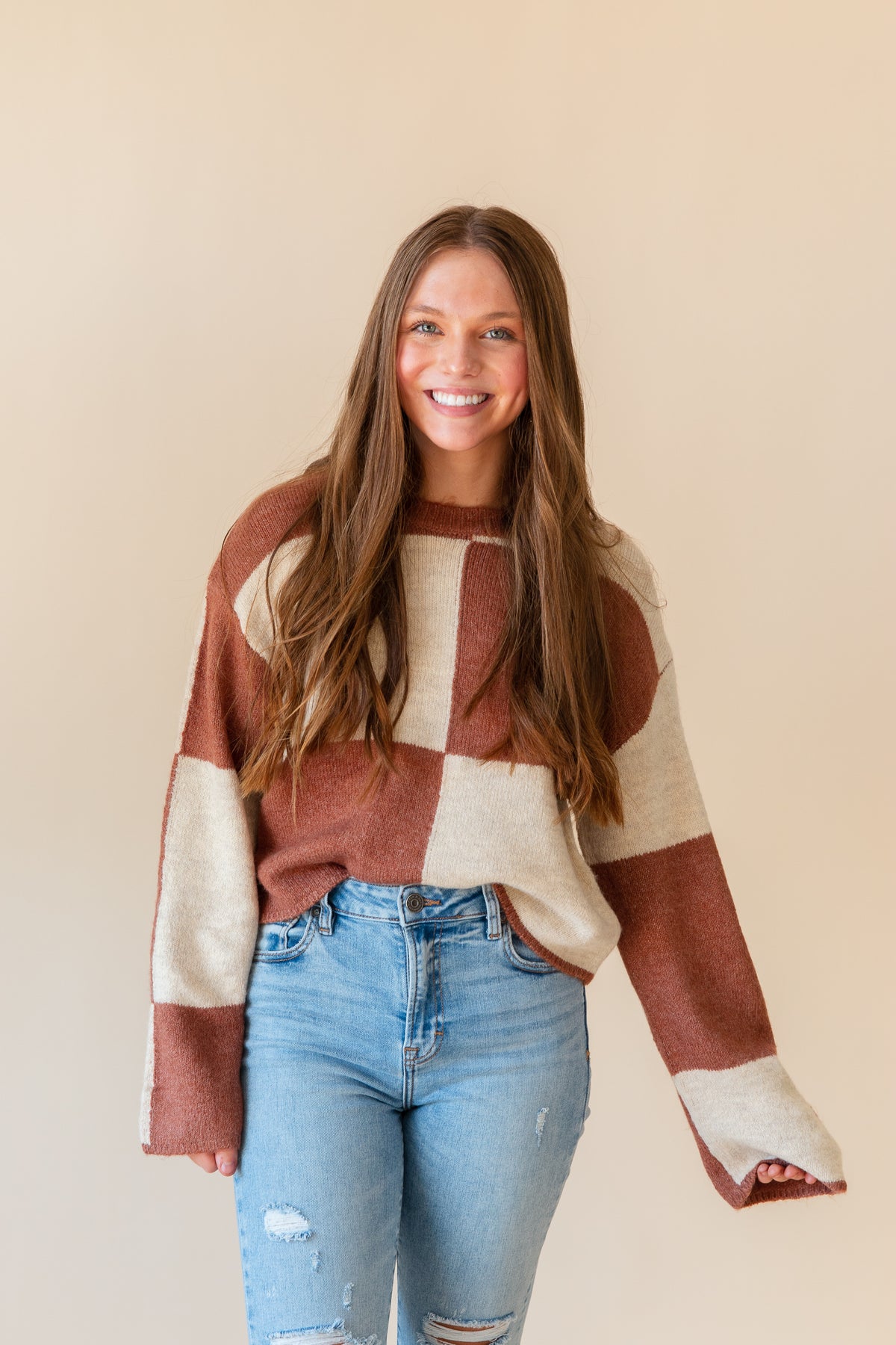 Rossi Blocked Sweater