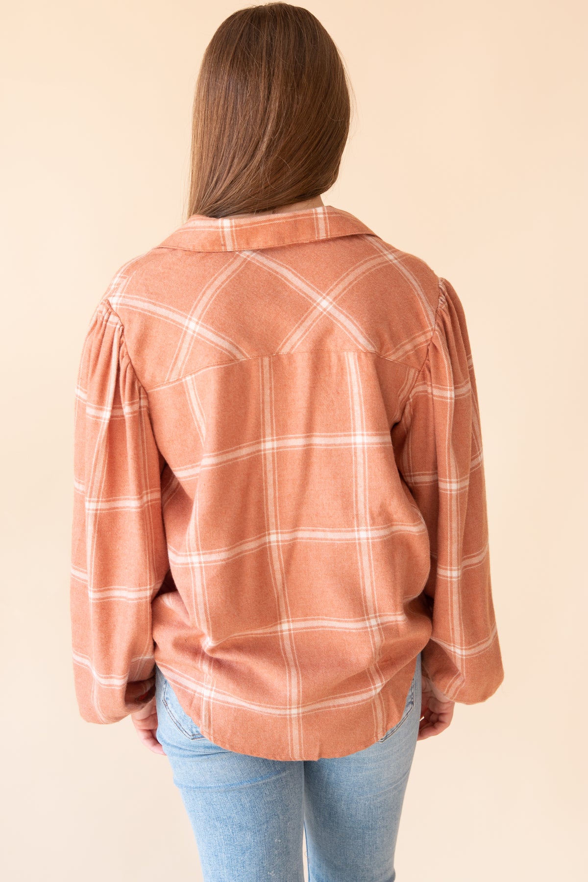 Overland Plaid Blouse