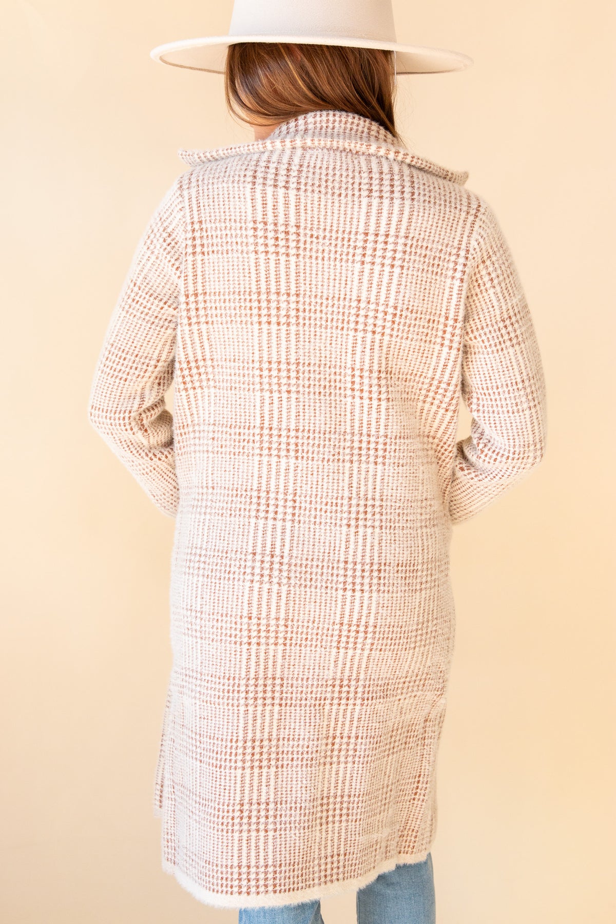 Marceau Houndstooth Coat