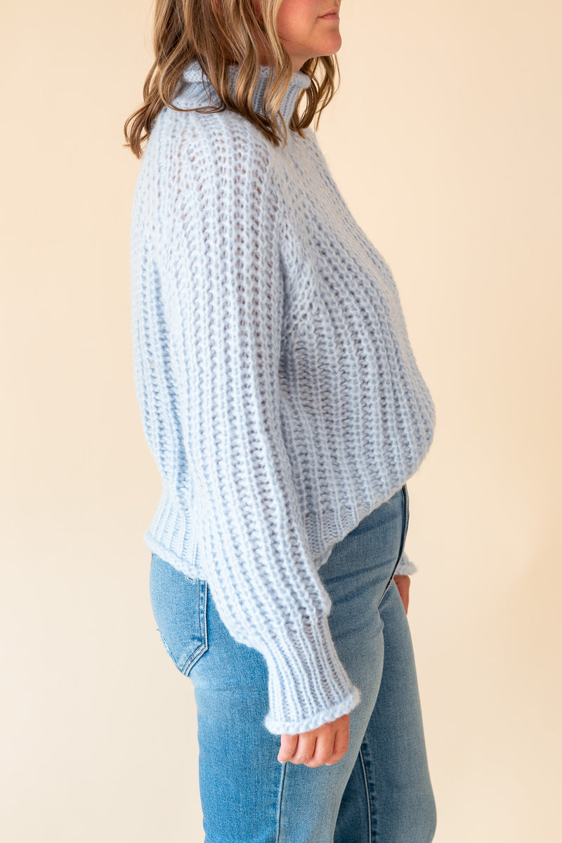 Tara Rails T Neck Sweater