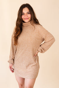 Jessa Turtleneck Mini Dress