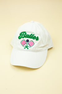 Baller Hat White