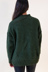 Wisteria Mock Neck Sweater