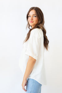Simple Gal Button Down Shirt