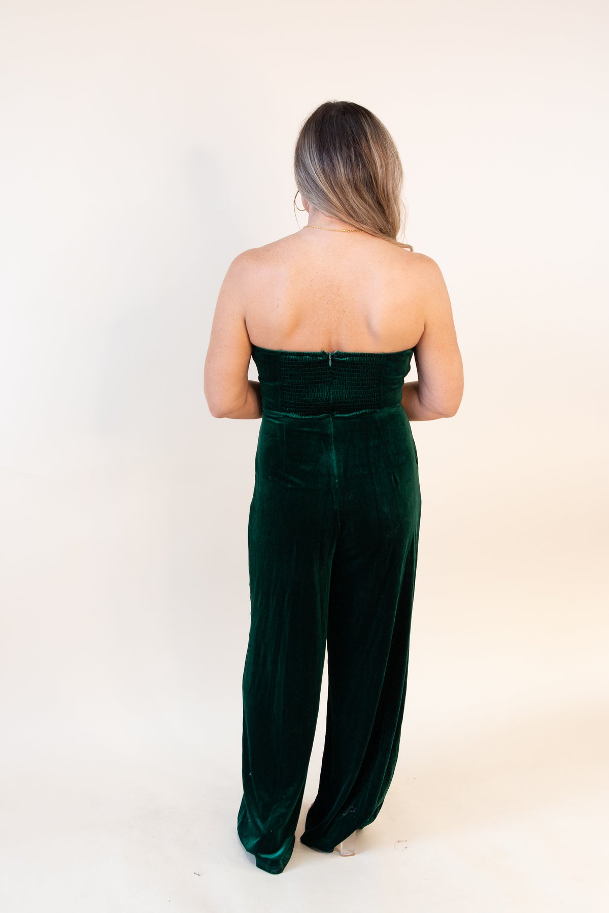 Stand Out Velvet Jumpsuit
