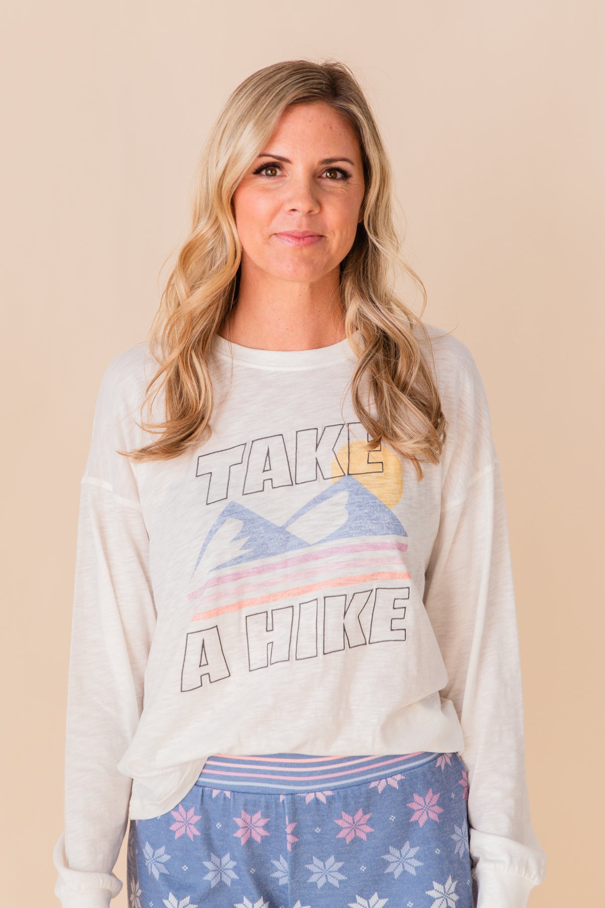 Mountain Love Graphic L/S Top
