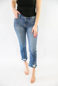 Stevie Crop Straight Leg Jeans