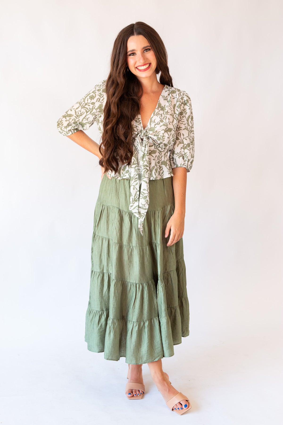 Naomi Gathered Skirt
