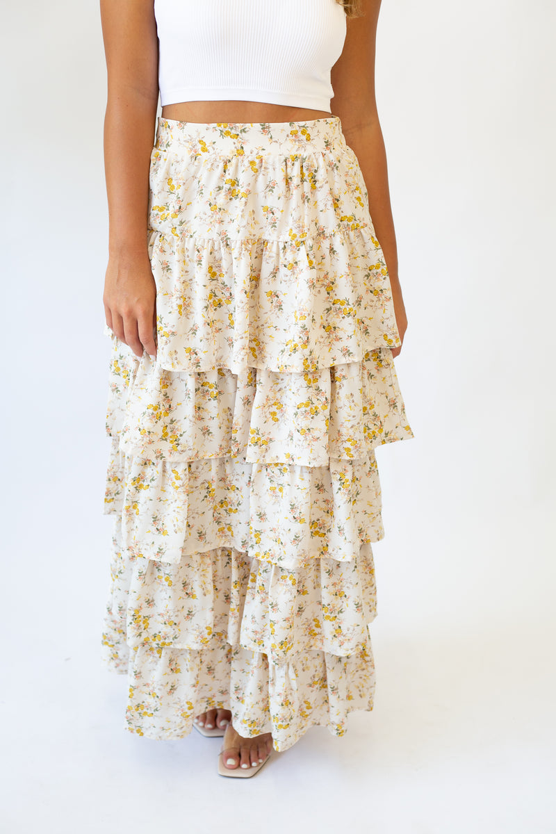 Looking Up Maxi Skirt